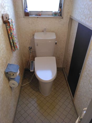 神奈川県藤沢市のお客様のトイレ交換工事