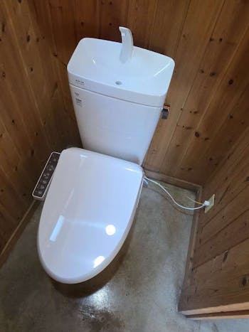 栃木県さくら市のお客様のトイレ交換工事
