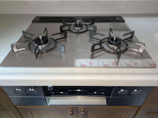 工事後　静岡県浜松市のお客様のビルトインコンロ交換工事 