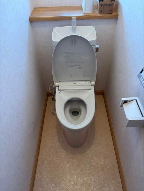 工事後　茨城県結城郡八千代町のお客様のトイレ交換工事