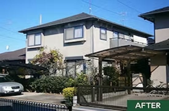 工事後 埼玉県本庄市のお客様の外壁・屋根塗装工事