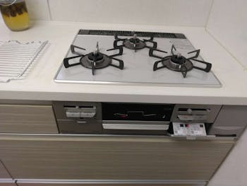 神奈川県相模原市のお客様のビルトインコンロ取替工事
