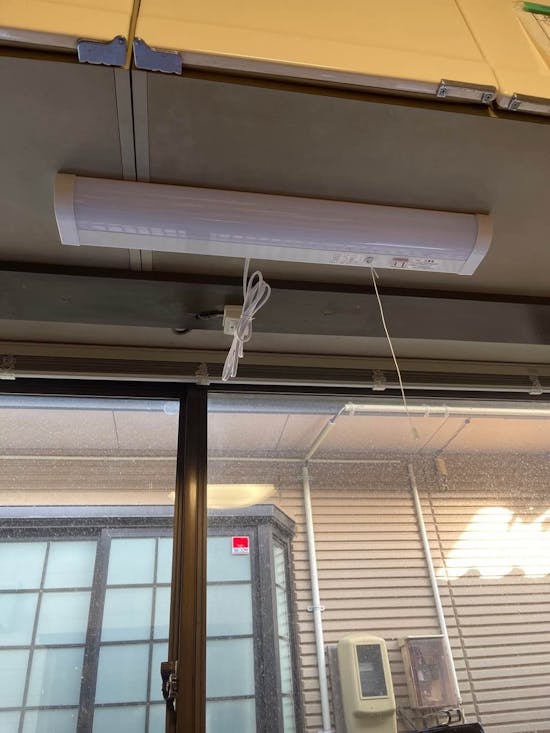 工事後　宮城県仙台市のお客様のキッチン灯取付　工事