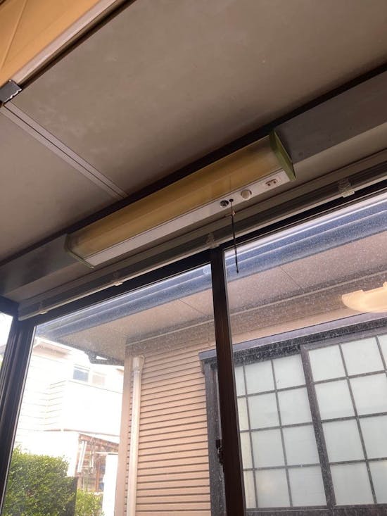 工事前　宮城県仙台市のお客様のキッチン灯取付　工事