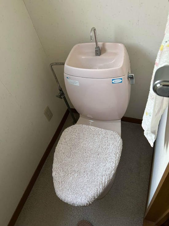 工事前　宮城県仙台市のお客様の洋式トイレ交換工事