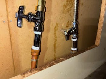 茨城県石岡市のお客様の水栓交換取付工事　具体的な工事内容1