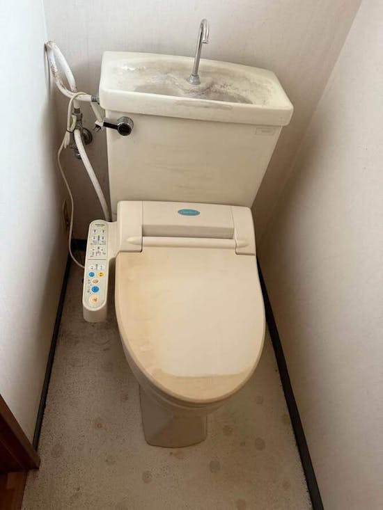 工事前　栃木県矢板市のお客様の1階、2階トイレ交換工事