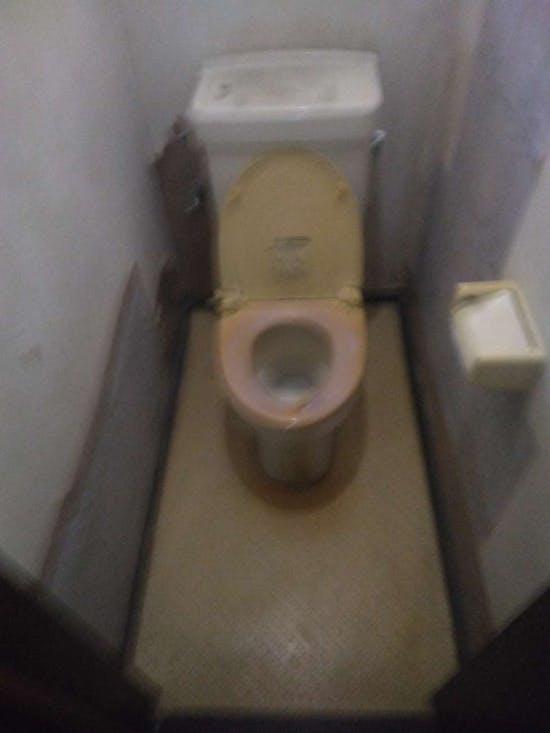 工事前　千葉県山武市のお客様のトイレ交換工事