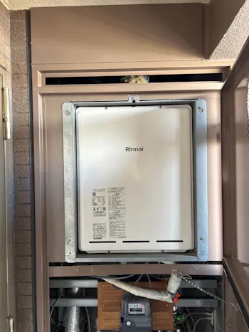 宮城県仙台市のお客様のガス給湯器交換工事