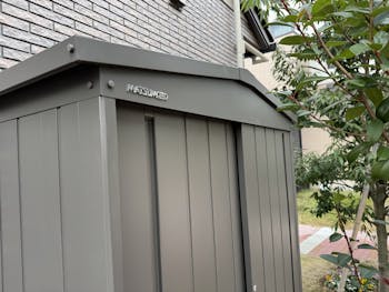 久喜市のお客様の物置・倉庫工事　具体的な工事内容1