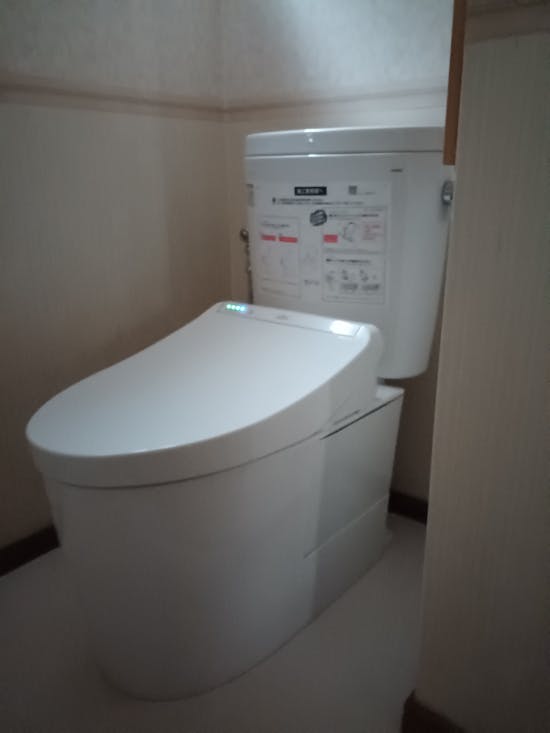 工事後　行田市のお客様のトイレ工事