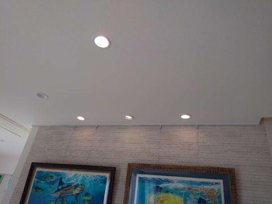 工事後 東京都青梅市のお客様のダウンライト交換工事