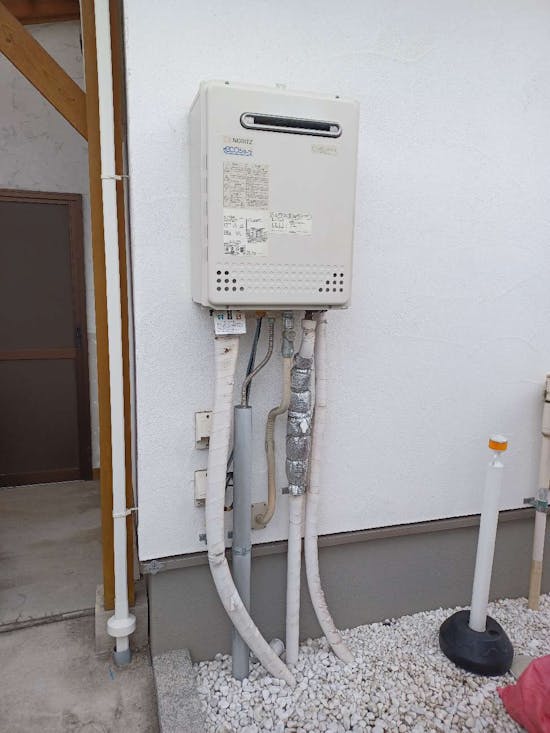 工事前　東京都八王子市のガス給湯器交換工事