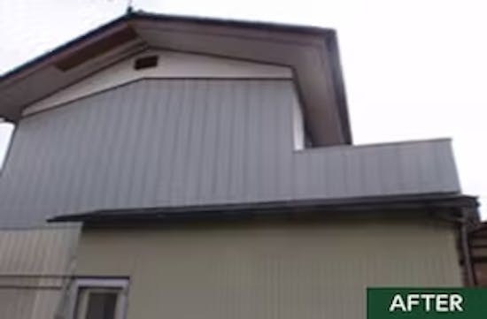 工事後 茨城県水戸市のお客様の外壁・屋根塗装工事