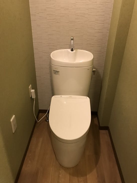 工事後 朝霞市のお客様のトイレ工事