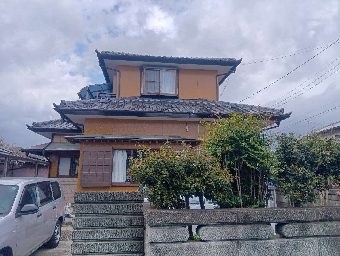 茨城県北茨城市のお客様の外壁・屋根塗装工事