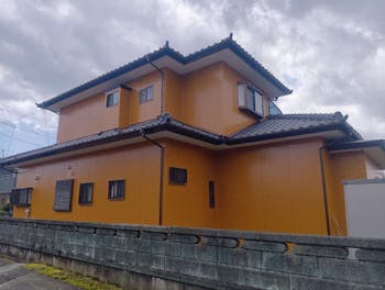 茨城県北茨城市のお客様の外壁・屋根塗装工事　具体的な工事内容1