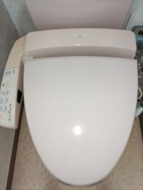 工事前 沼津市のお客様の温水洗浄便座交換工事