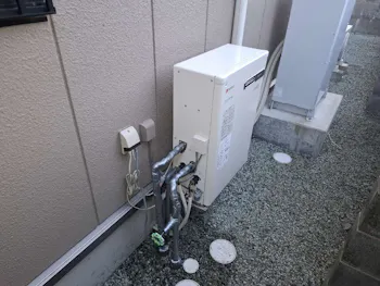 宮城県黒川郡大和町のお客様の石油ふろ給湯器交換工事