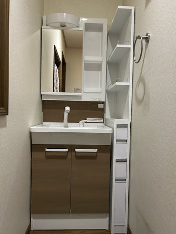 青梅市のお客様の洗面台・トイレ交換工事　具体的な工事内容4