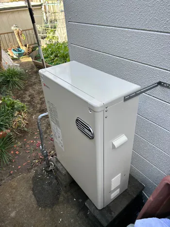 宮城県黒川郡のお客様の石油給湯器交換工事