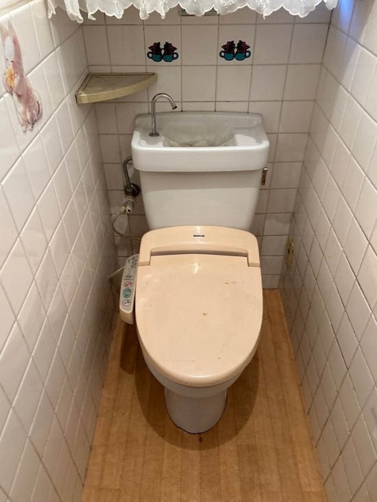 工事前　群馬県高崎市のお客様のトイレ交換工事