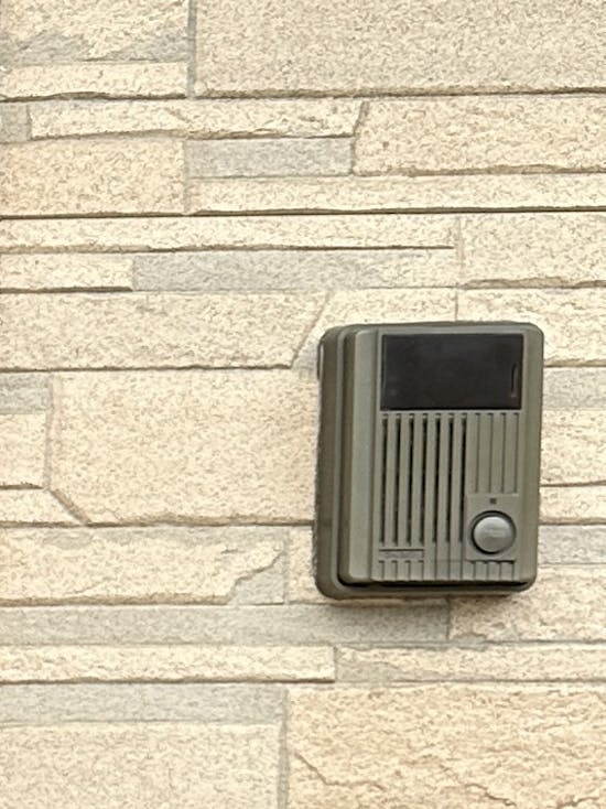 工事前　神奈川県のお客様のテレビドアホン工事