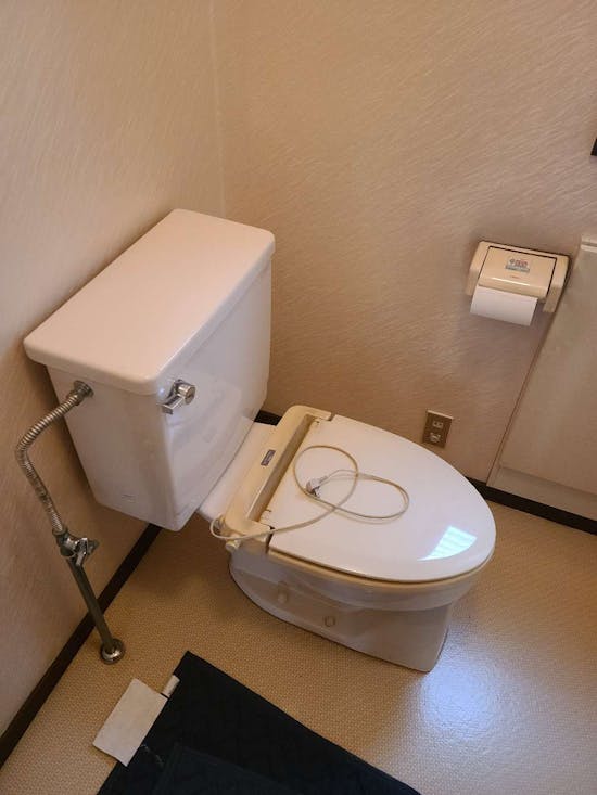 工事前　東京都八王子市のお客様のトイレ工事 