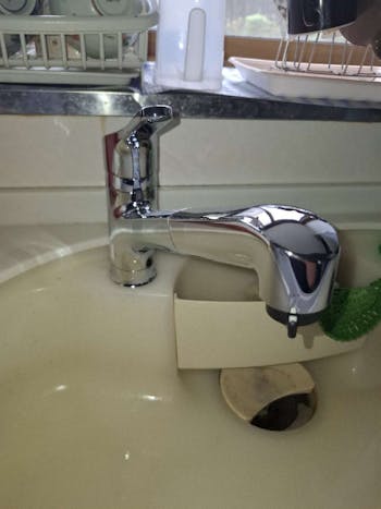 宮城県大崎市のお客様のキッチン水栓交換工事