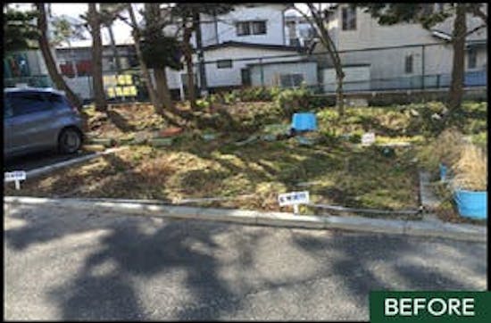 工事前 宮城県のお客様の物置(防災倉庫)+土間コンクリート