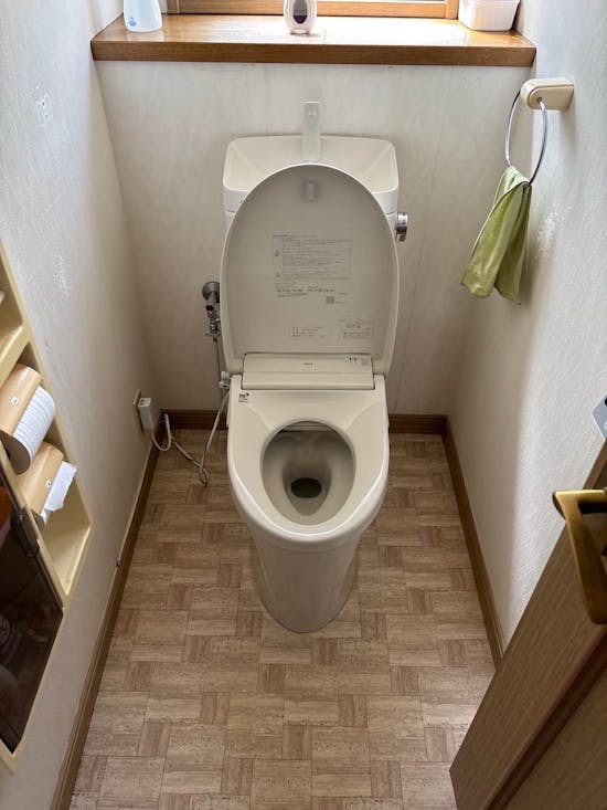 工事後　茨城県石岡市のお客様のLIXILトイレ工事パック