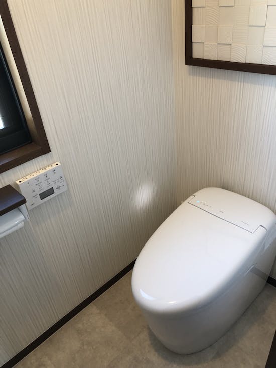 工事後　日立市のお客様のトイレ工事