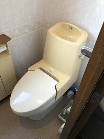 日立市のお客様のトイレ工事　具体的な工事内容1