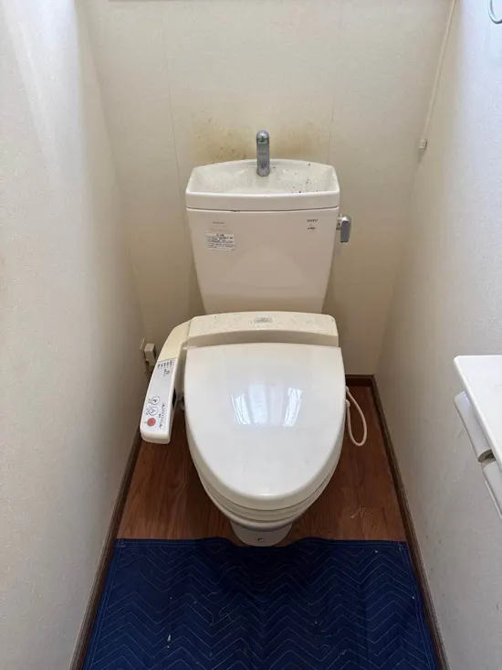 工事前　静岡県袋井市のお客様のトイレ交換工事