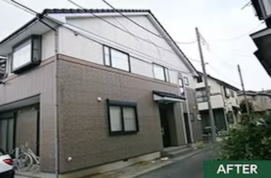 工事後 埼玉県本庄市のお客様の外壁・屋根塗装工事