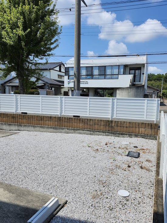 工事前　前橋市のお客様の物置設置工事