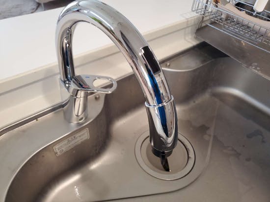 工事後　栃木県宇都宮市のお客様の混合栓交換工事