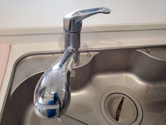 工事前　栃木県宇都宮市のお客様の混合栓交換工事