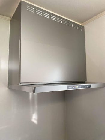 埼玉県川越市のお客様のレンジフード交換工事