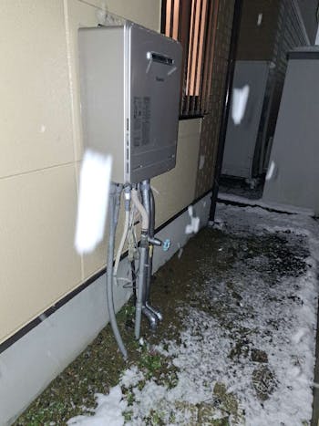 宮城県大崎市のお客様のガス給湯器交換工事