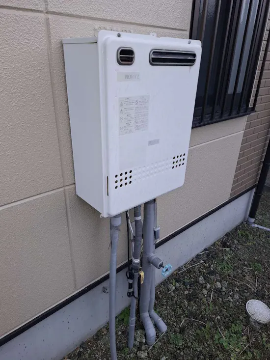 工事前　宮城県大崎市のお客様のガス給湯器交換工事