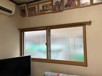 静岡県牧之原市のお客様の内窓取付工事　具体的な工事内容1