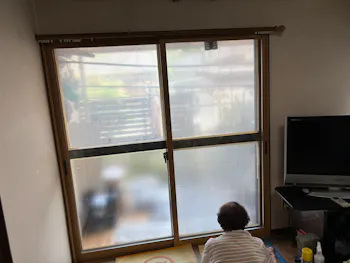 静岡県牧之原市のお客様の内窓取付工事　具体的な工事内容2