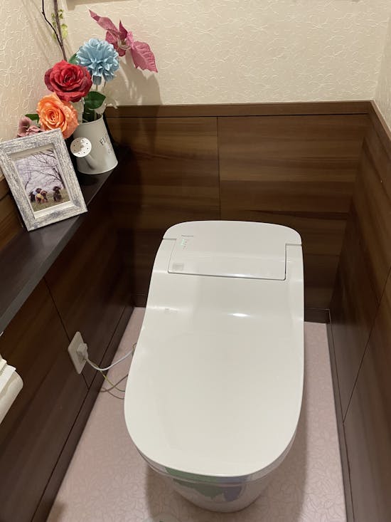 工事後 愛知県のお客様のトイレ工事