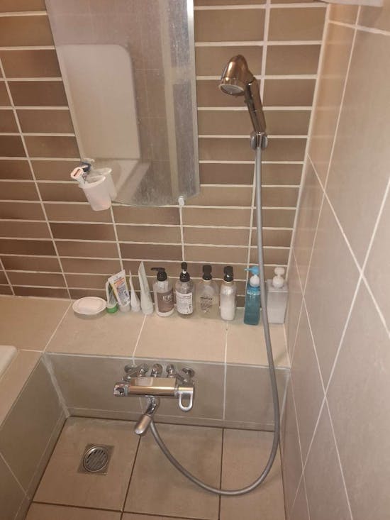 工事前　宮城県仙台市の浴室水栓交換工事