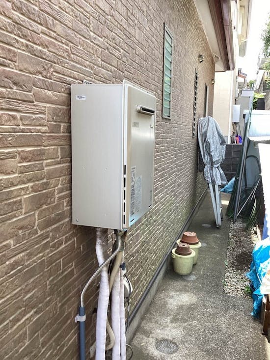 工事前　神奈川県横須賀市の給湯器交換工事