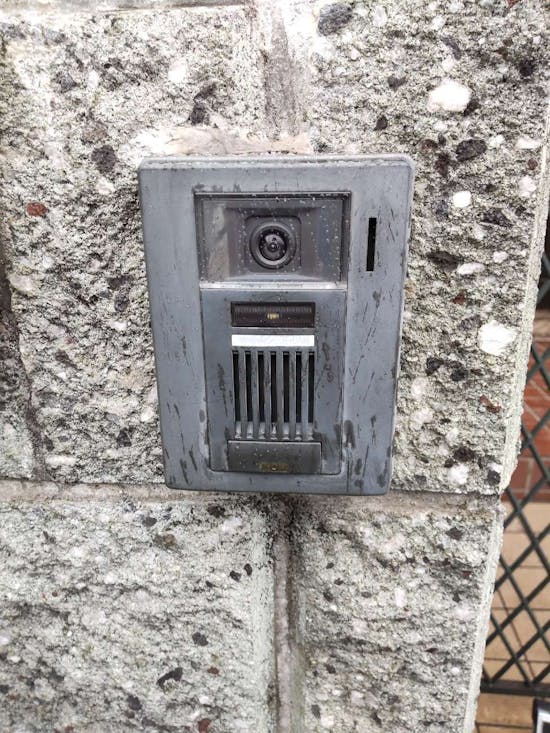 工事前　千葉県市原市のお客様のドアホン交換工事