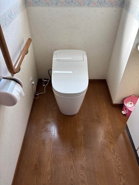 工事後　茨城県つくば市のお客様の便器交換工事