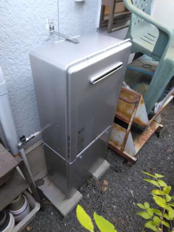 神奈川県相模原市のお客様のガス給湯器交換工事