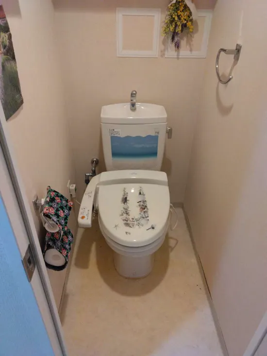 工事前　神奈川県横須賀市のお客様のトイレ交換工事